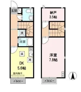 長崎県長崎市小浦町【一戸建】の間取り