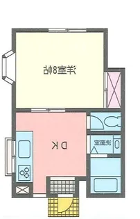 コーポ和(カズ)【2階】の間取り