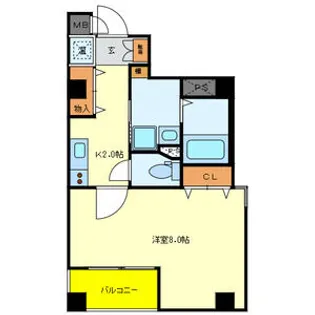 エミネンスワン【6階】の間取り
