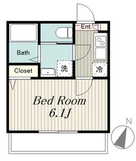 神奈川県川崎市麻生区千代ケ丘4【アパート】の間取り