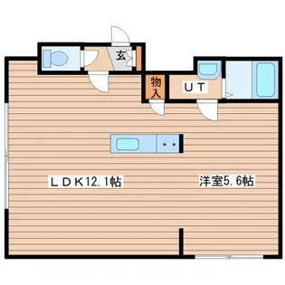 コラージュ琴似【3階】の間取り