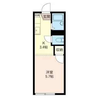 ノール・むらた【1階】の間取り