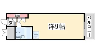 大阪府大阪市東淀川区東中島4【マンション】の間取り