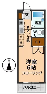 東京都杉並区永福4【マンション】の間取り