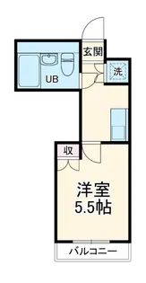 ワコーレエレガンス秦野【1階】の間取り