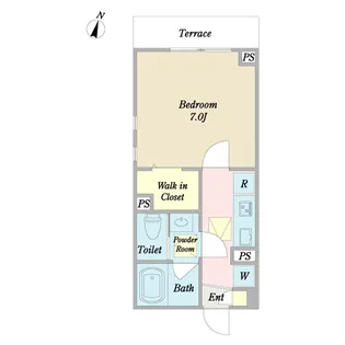 アルカンシェル【1階】の間取り