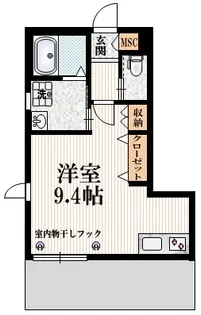 メゾン ブランドール【1階】の間取り