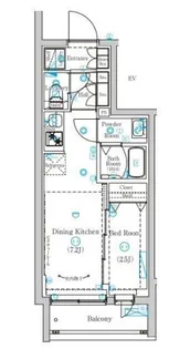 Mind Higashijujo【4階】の間取り