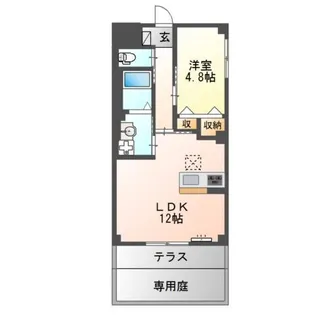 東京都小平市鈴木町1【マンション】の間取り
