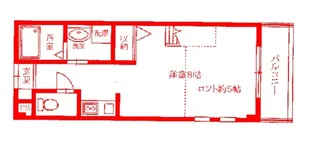 神奈川県横浜市港北区篠原町【マンション】の間取り