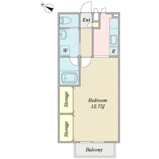 クロッシュ・ミステル【2階】の間取り