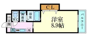 Casa de issa【4階】の間取り