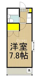 1Kの間取り画像