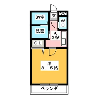 アーバリアン【2階】の間取り