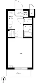 ルーブル芦花公園【3階】の間取り