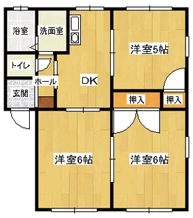 エルフローラ【1階】の間取り