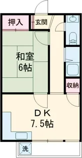 東京都墨田区吾妻橋2【マンション】の間取り