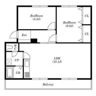 グリーンハイツ【2階】の間取り