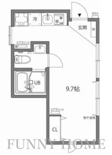 東京都世田谷区南烏山4【アパート】の間取り