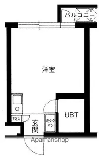 東京都世田谷区宮坂1【マンション】の間取り