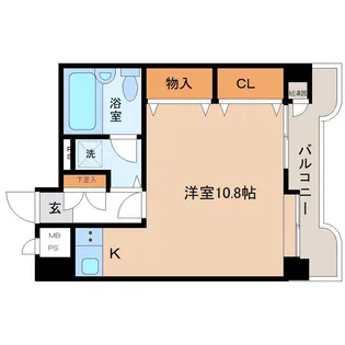 ライオンズマンション深沢【4階】の間取り
