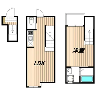 BEテラス赤羽【3階】の間取り