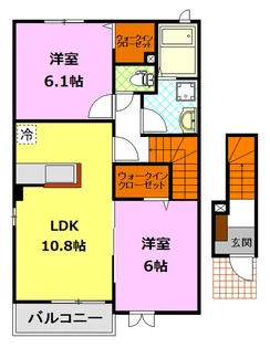 レオーネ【2階】の間取り