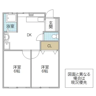 シルフィード【1階】の間取り