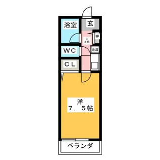 トレ・ビアン【3階】の間取り
