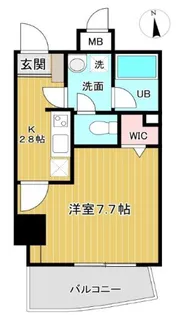 東京都台東区台東4【マンション】の間取り