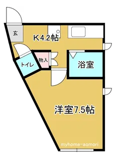 ヴェルドミール古川【2階】の間取り