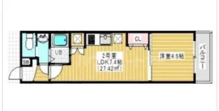 アルカンシエル柏【4階】の間取り