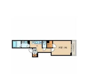 CUORE SAKURA【2階】の間取り