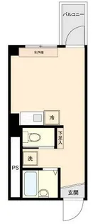 ウエストインパート3【5階】の間取り