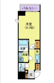 LEXE秋葉原EAST【12階】の間取り