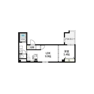 RET:umekita【3階】の間取り