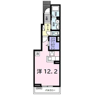ジュピテール【1階】の間取り