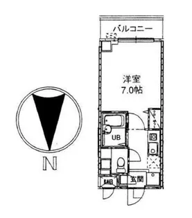 ミリアビタNo.3【10階】の間取り