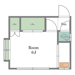 たま江荘【2階】の間取り