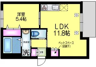 東京都墨田区東向島1【マンション】の間取り
