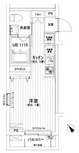 YSセゾンII【2階】の間取り