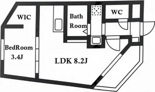 MOVE野並【1階】の間取り
