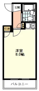 セントヒルズ国立【3階】の間取り