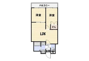 第6センチュリーハイム【2階】の間取り