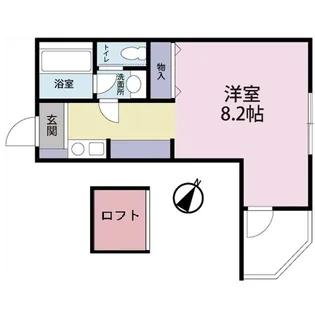 オーク・フィールド【3階】の間取り