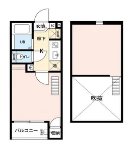 グランクオール潮見【3階】の間取り