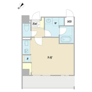 ダイニチ船堀ビル【5階】の間取り