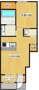 福島県郡山市横塚3【アパート】の間取り