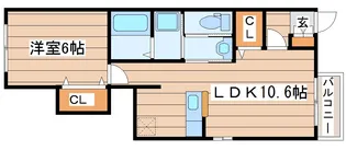 bel quartetto IV【1階】の間取り