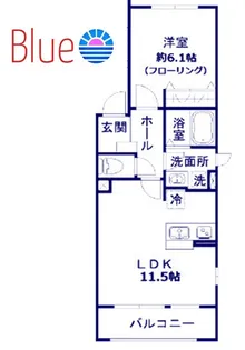 神奈川県鎌倉市長谷1【マンション】の間取り